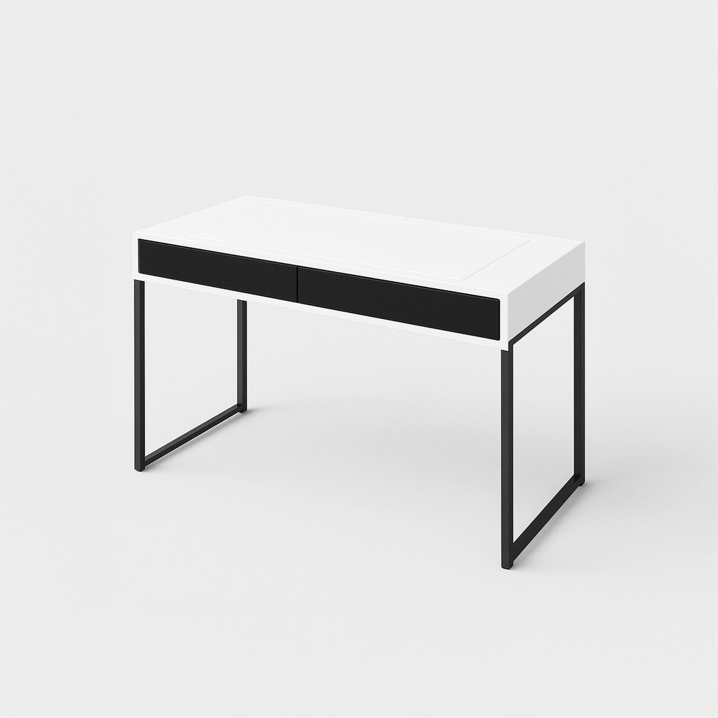[FURN_0096] میز سفارشی سازی شده (سفید, استیل)